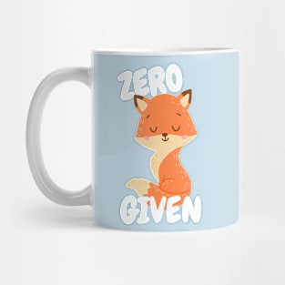 Zero Fox Given Mug